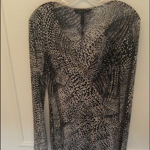 BCBG Sexy Leopard Wrap Dress